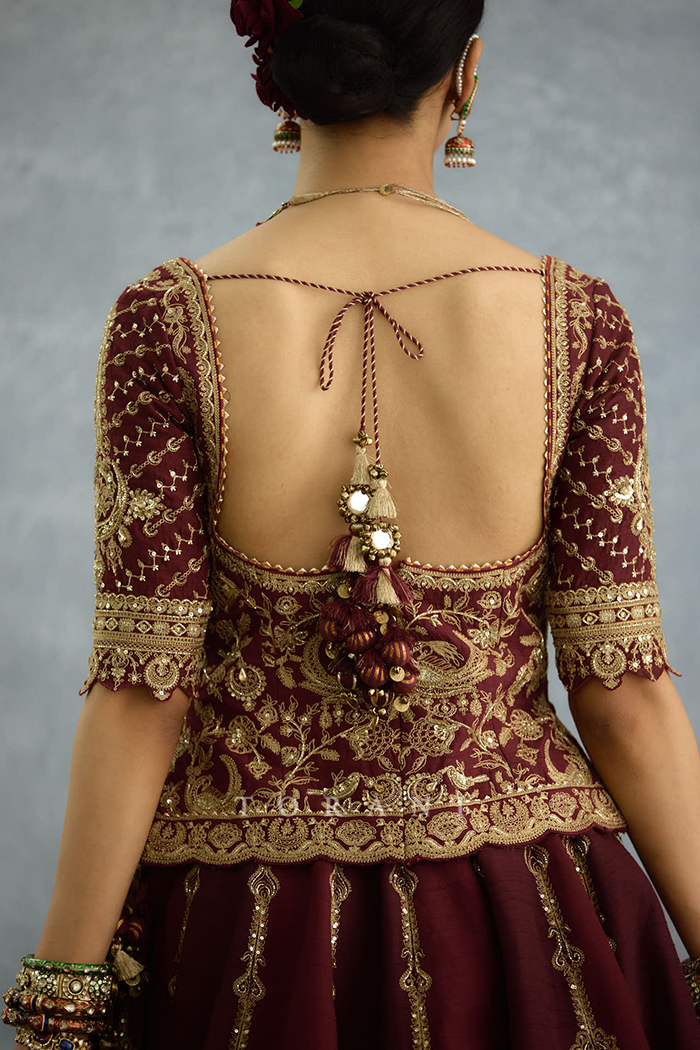 Qarmazi Mazneen Blouse