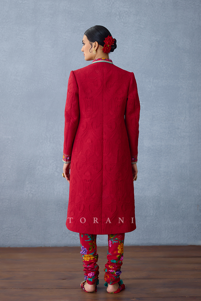 Dil Surkh Maryam Kurta Set