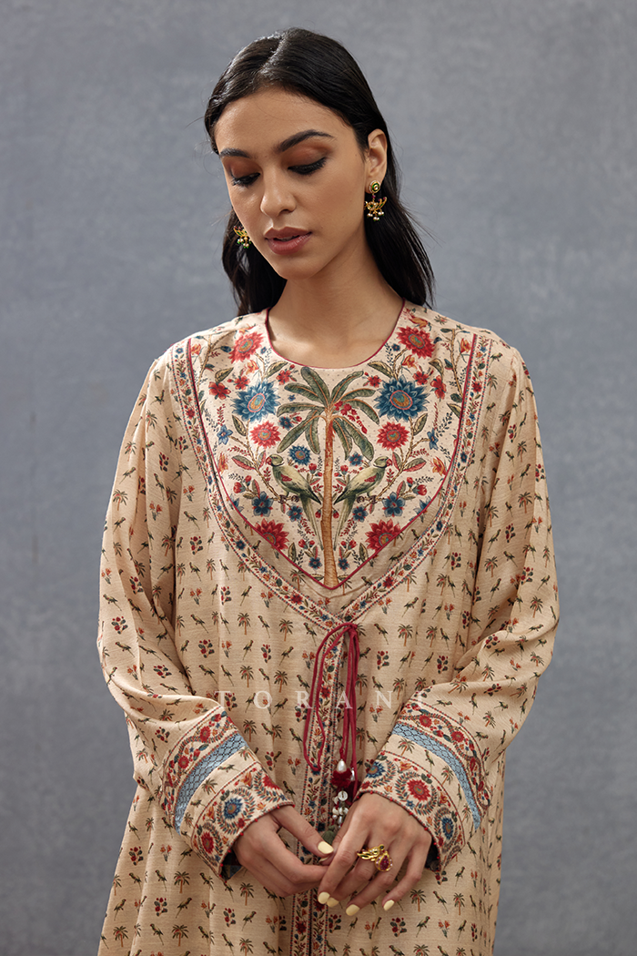 Badami Duaa Kurta Set