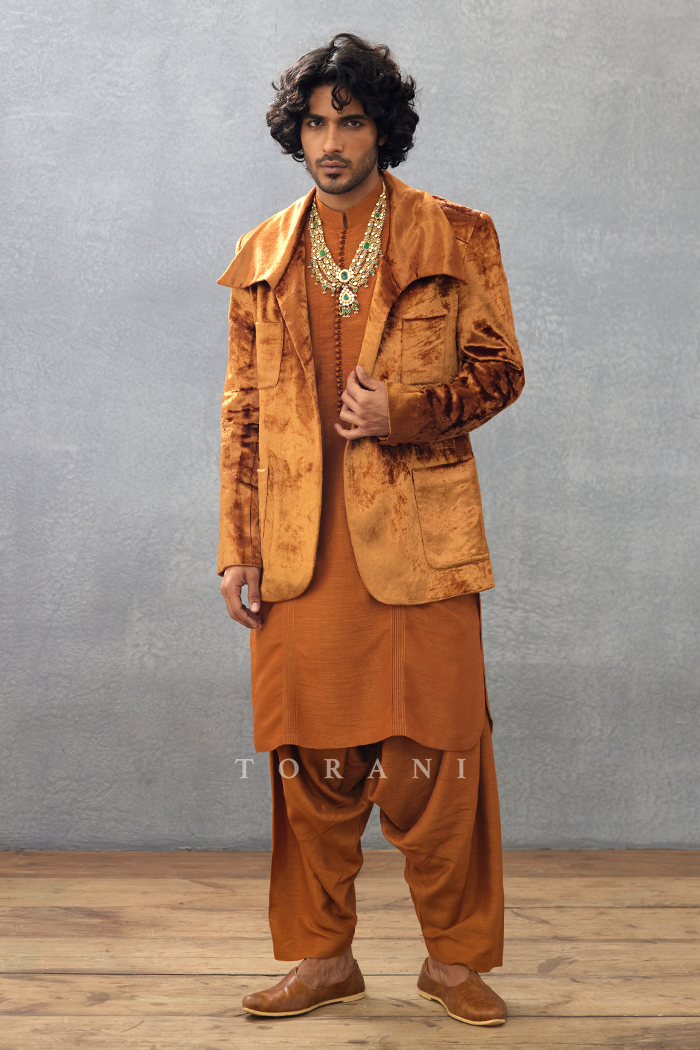 Dahliya Mehtab Jacket Set