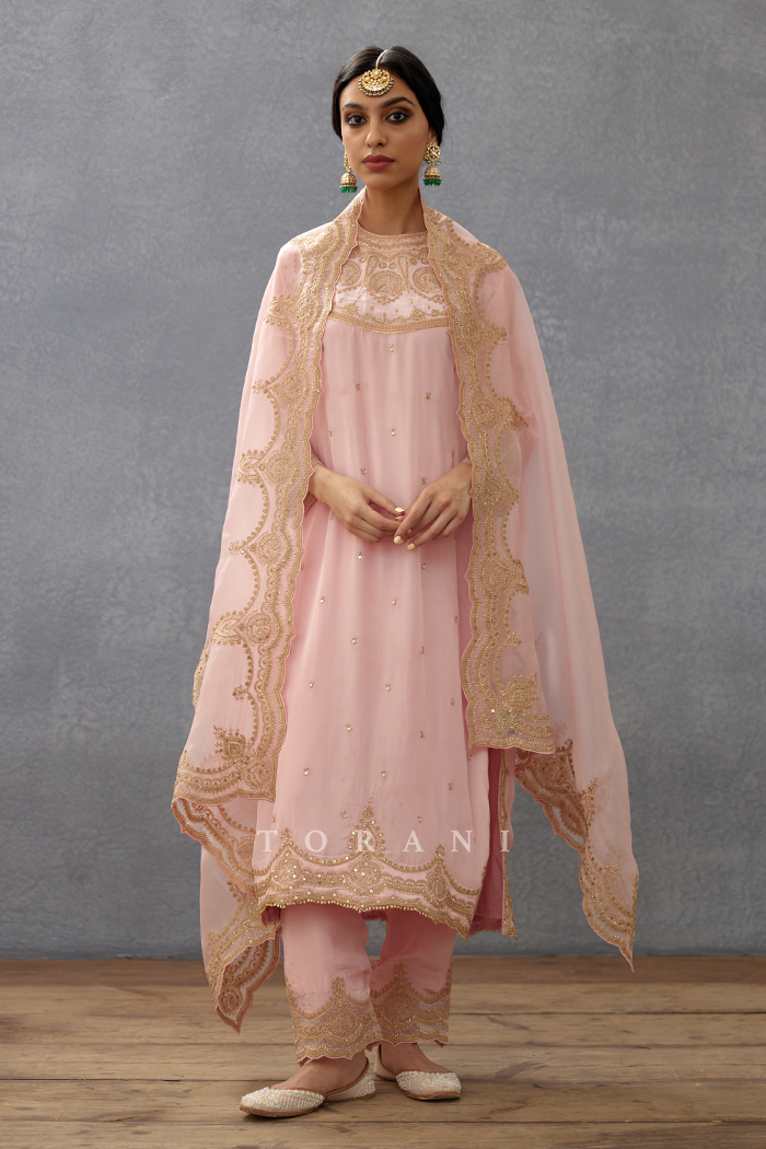 Gul-Mohar Urvi Kurta Set