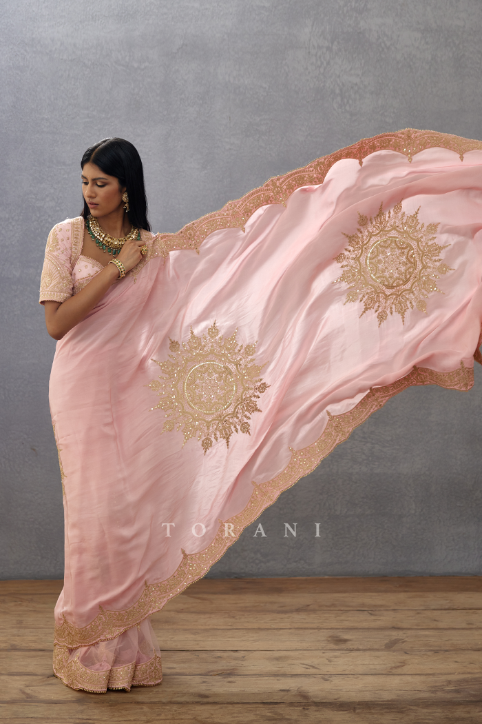 Gul-Mohar Yuvani Saree