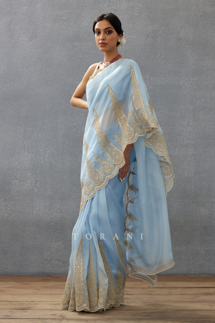 Gul-Nilofer Geetika Saree