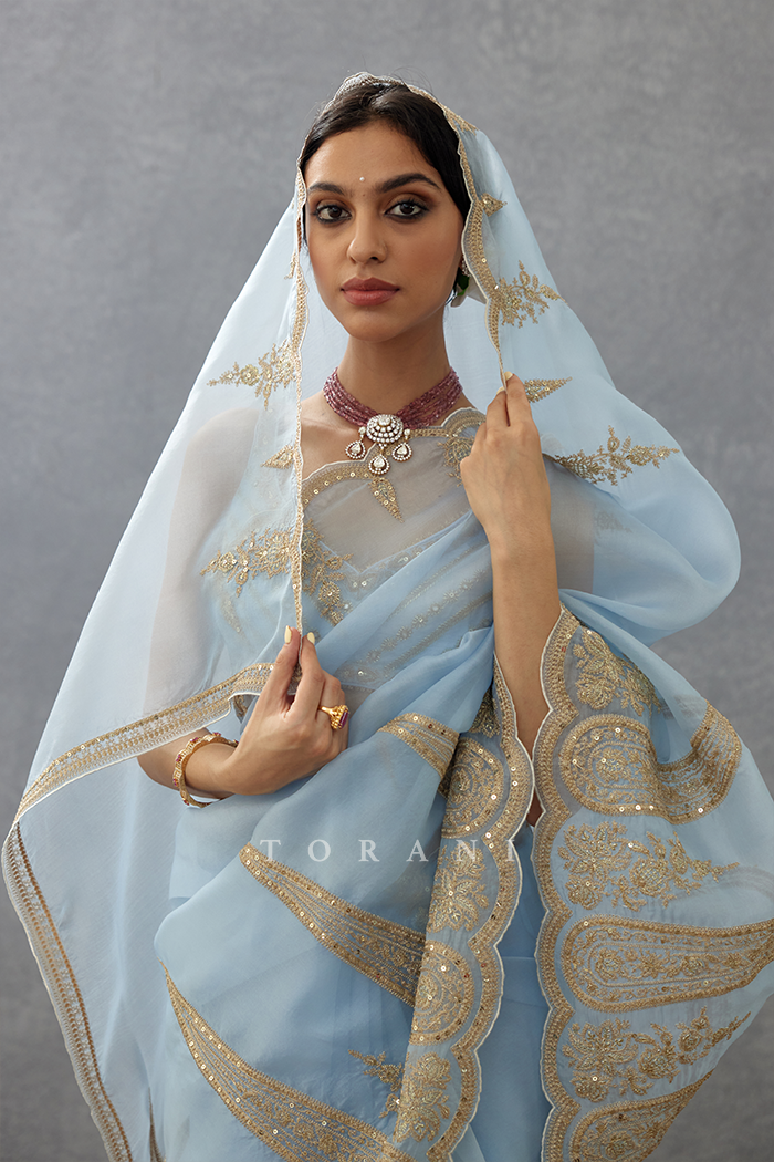 Gul-Nilofer Geetika Saree