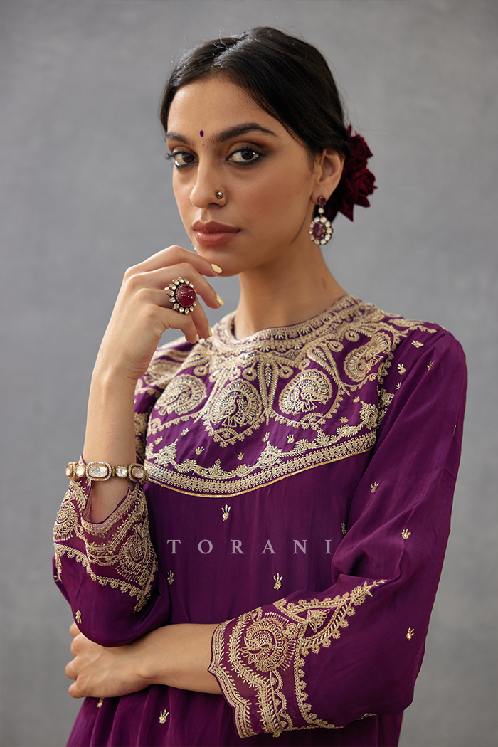 Gul-Rez Urvi Kurta Set