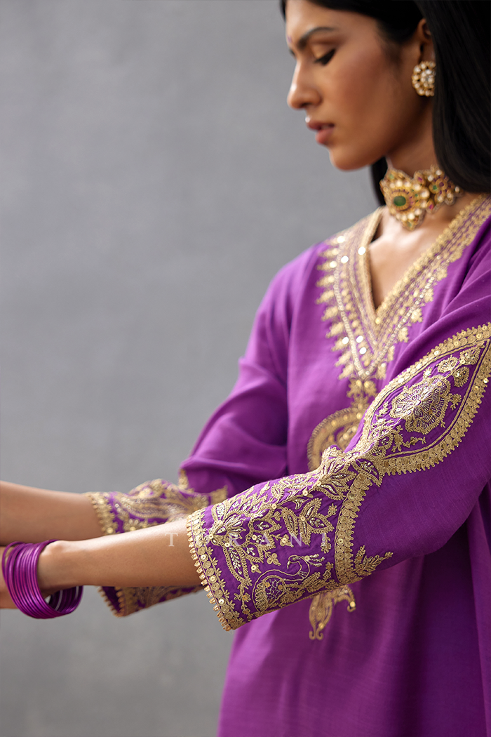 Gul-Rez Qashi Co-ord Set