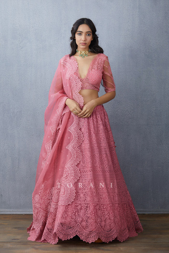 Gulaab Advaita Lehenga Set