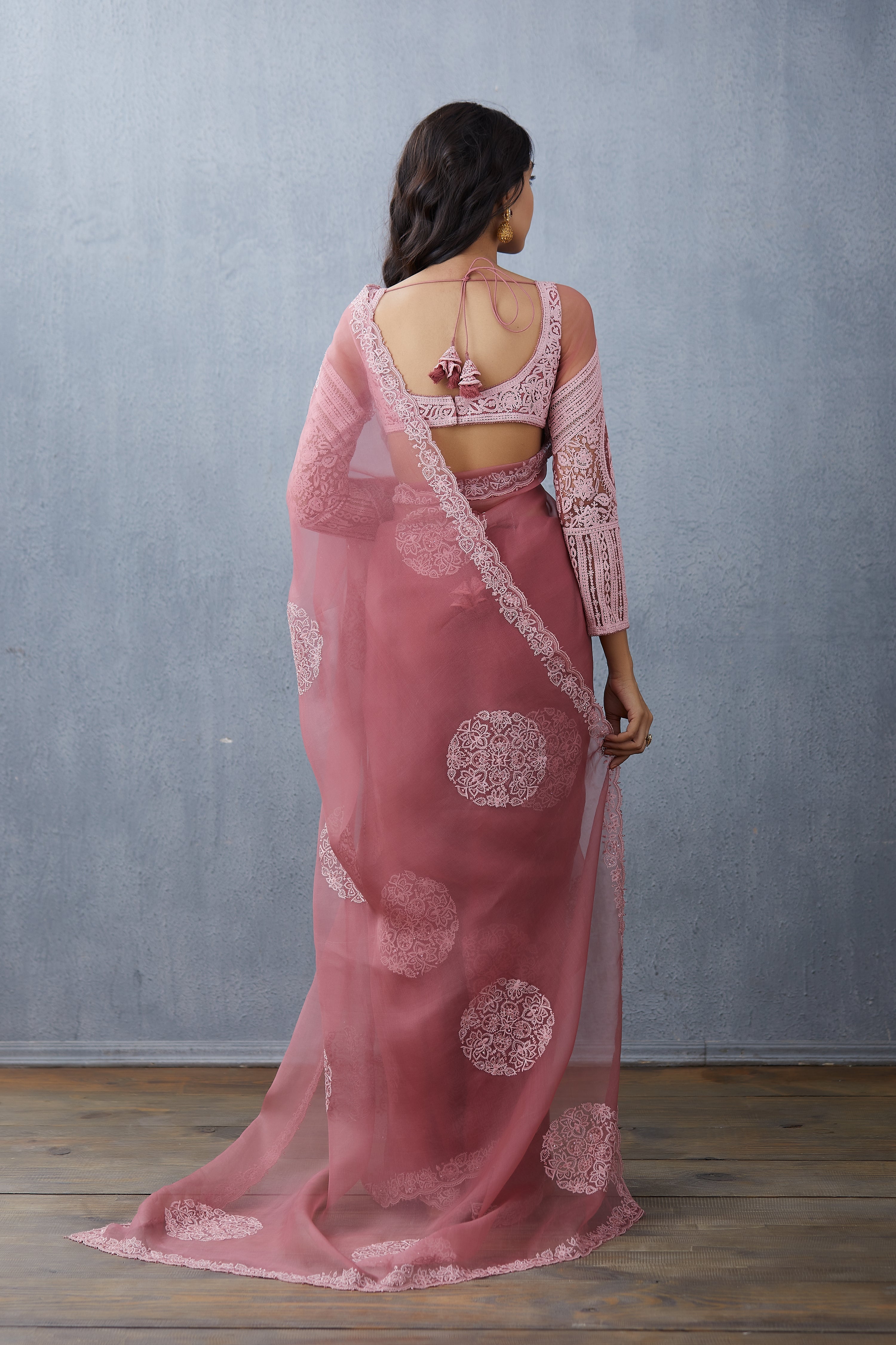 Fatima Sana Shaikh in our Gulbaag Aadira Nida Saree Set