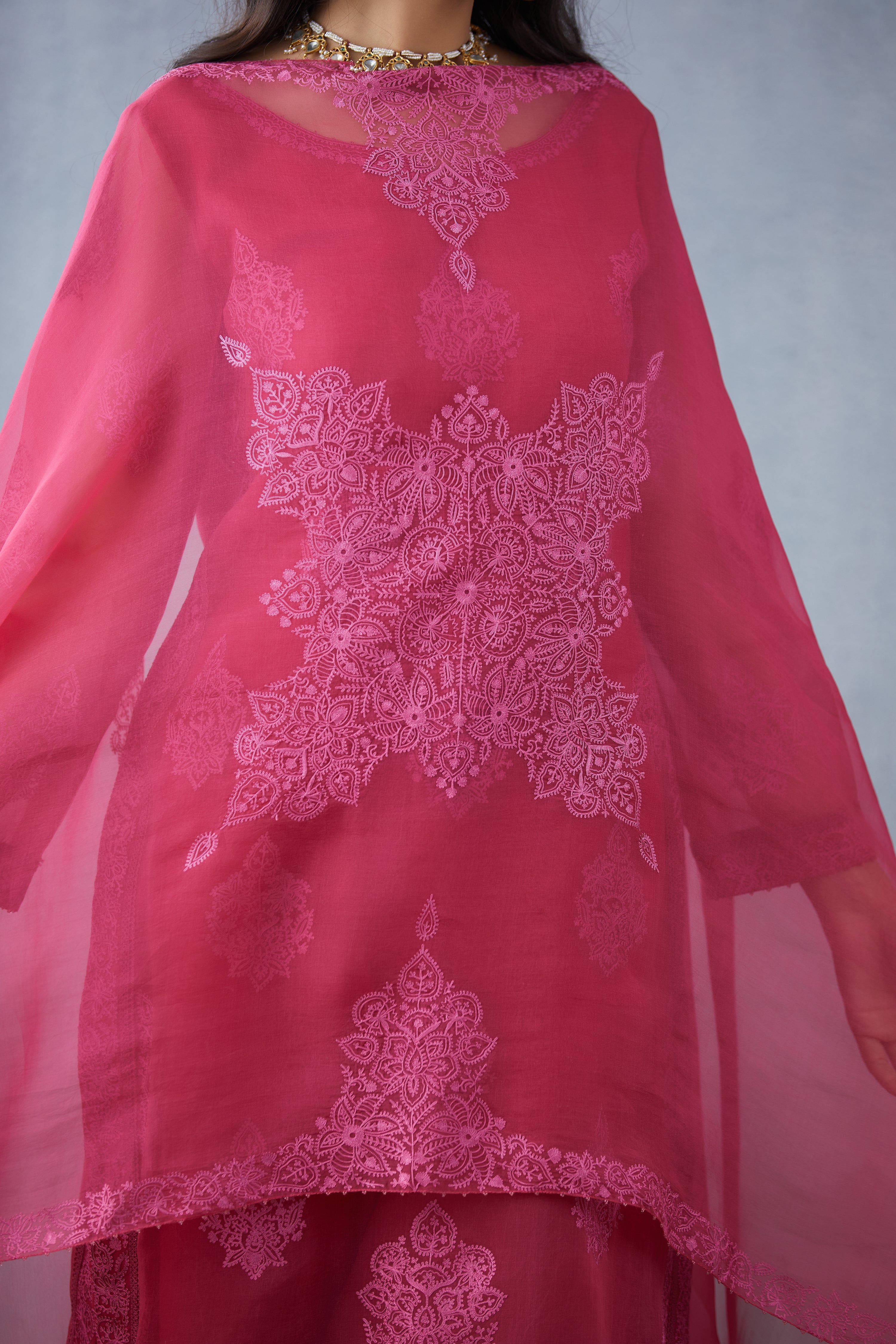 SALE - Gulkand Aadrita Kurta Set