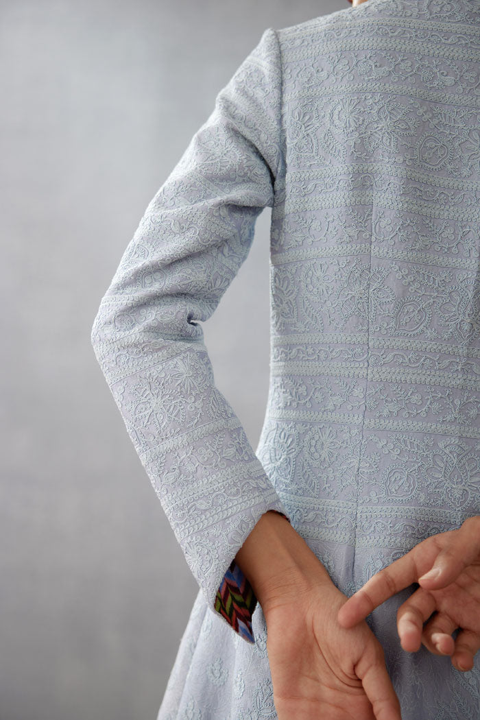 Samsara Dhuni Nakshi Jacket Set