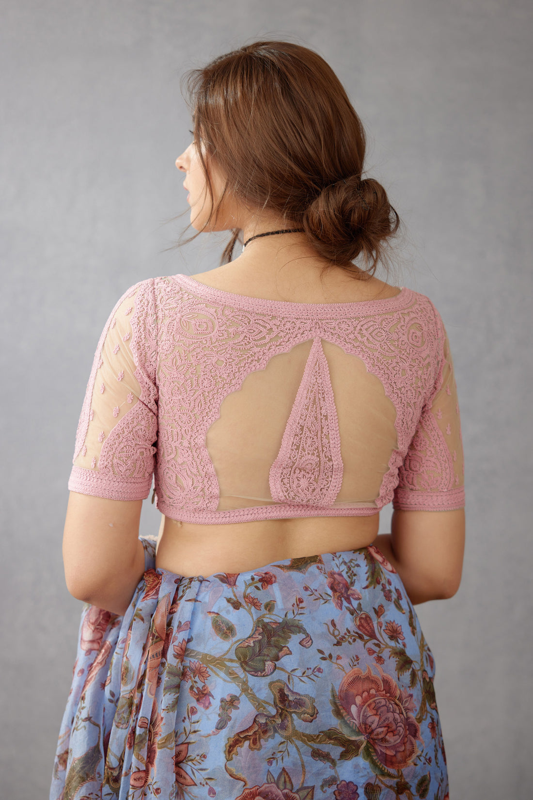 SALE - Jaituni Gulaab Geetika Blouse