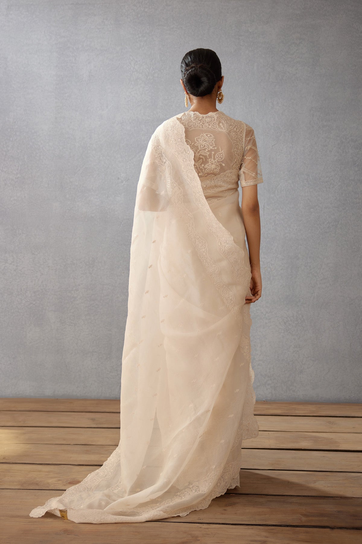 Sobhita Dhulipala in our Neera Anahita Saree Set