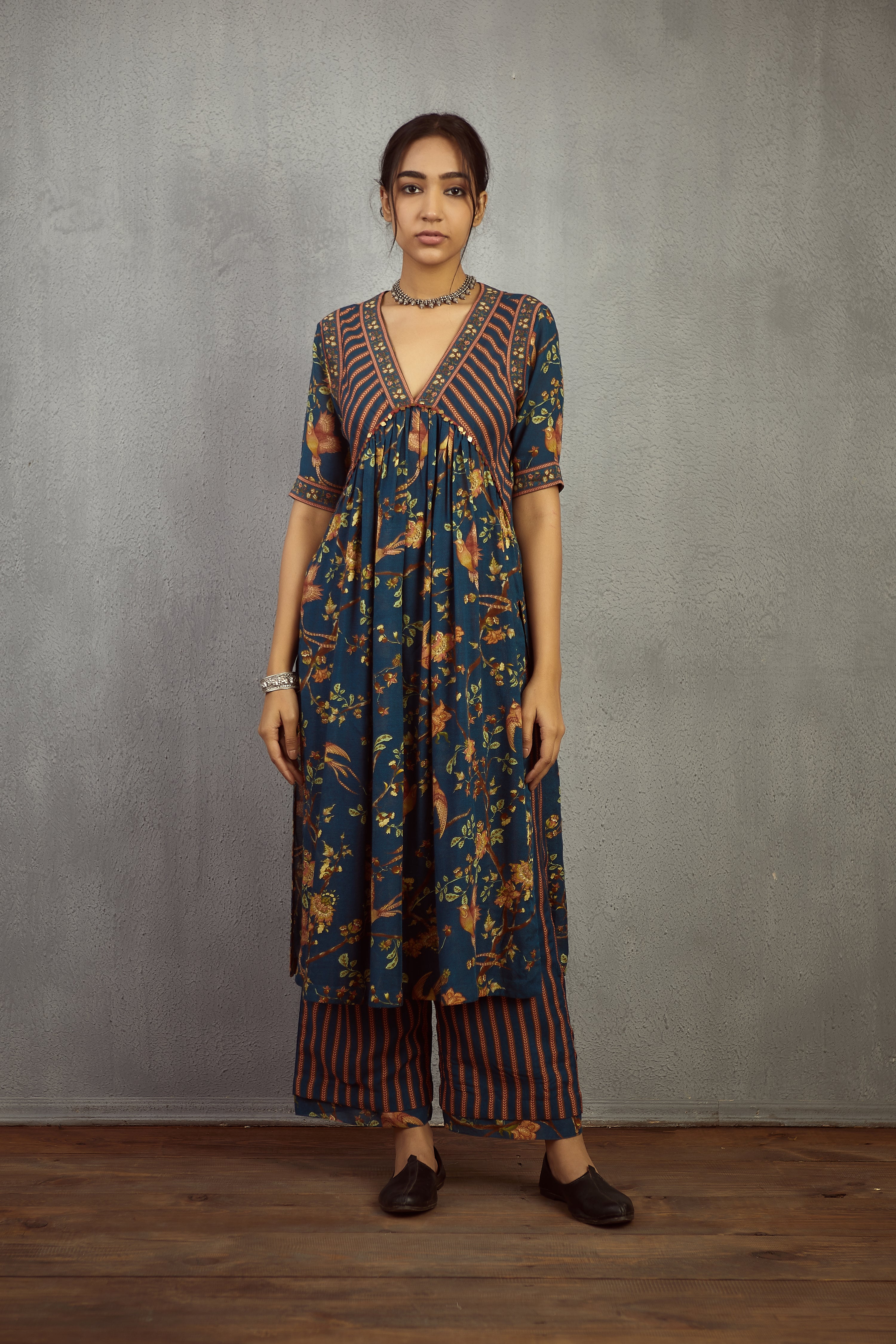 Neelam Aafiya Kurta Set