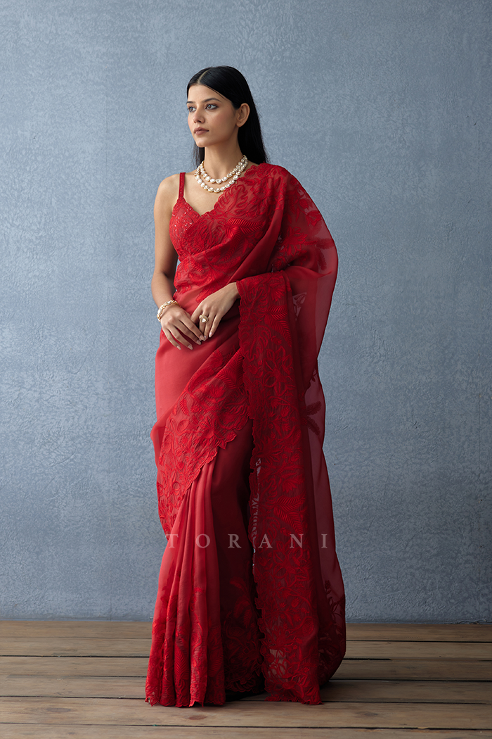 Gulmohar Advika Saree