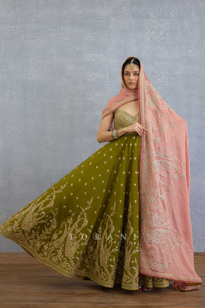 Samze Zohra Anarkali Set