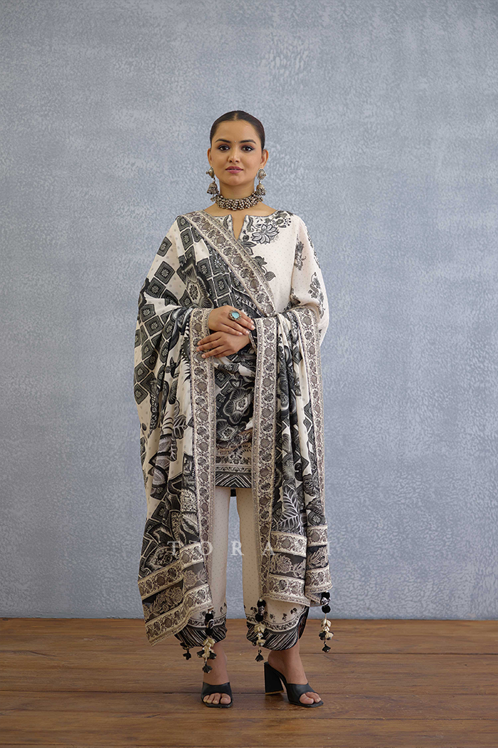 Kalamkari Aadhavi Kurta Set