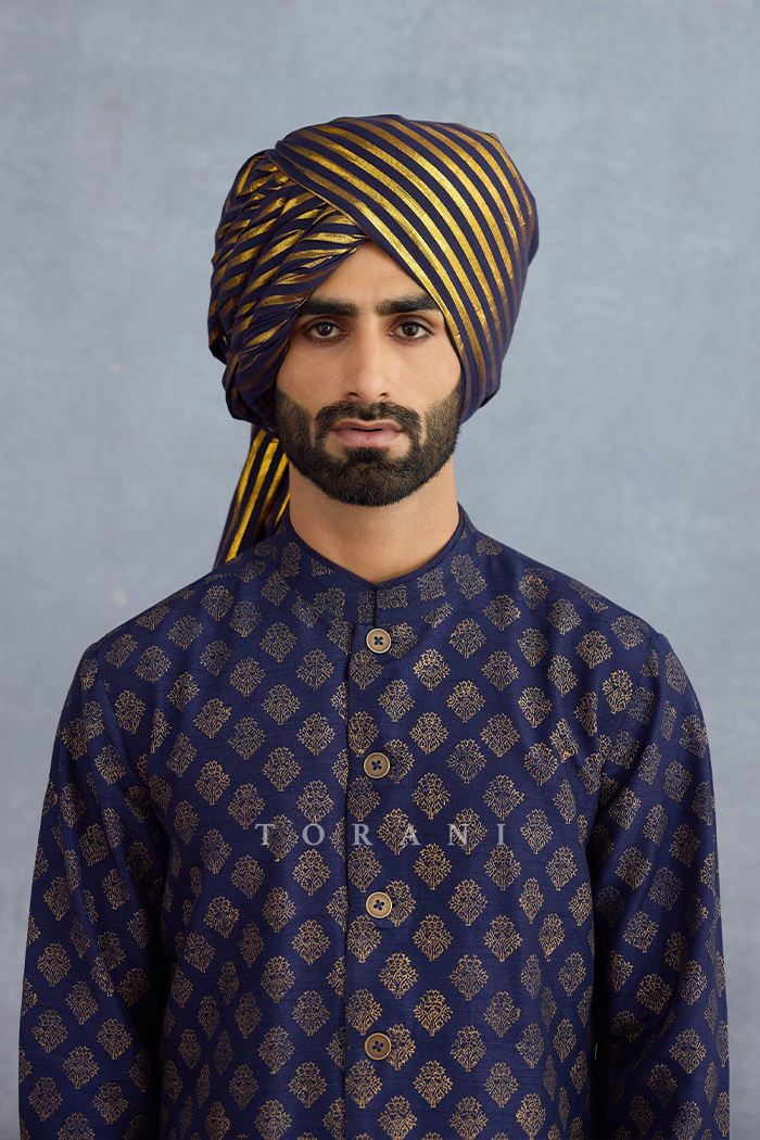 Behare Azure Kurta Set