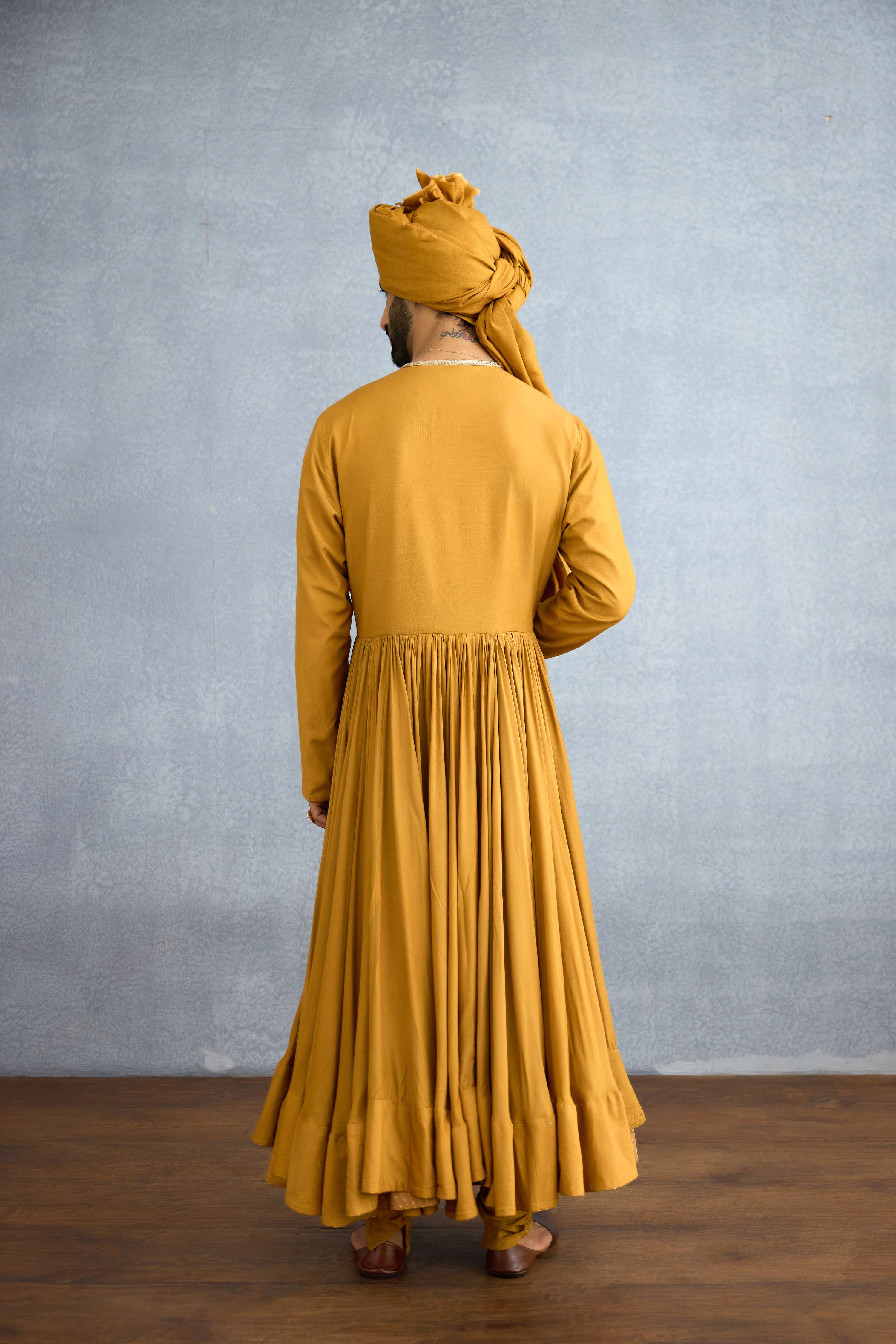 Prakhar Gupta in our Pushta Anjum Sherwani Set