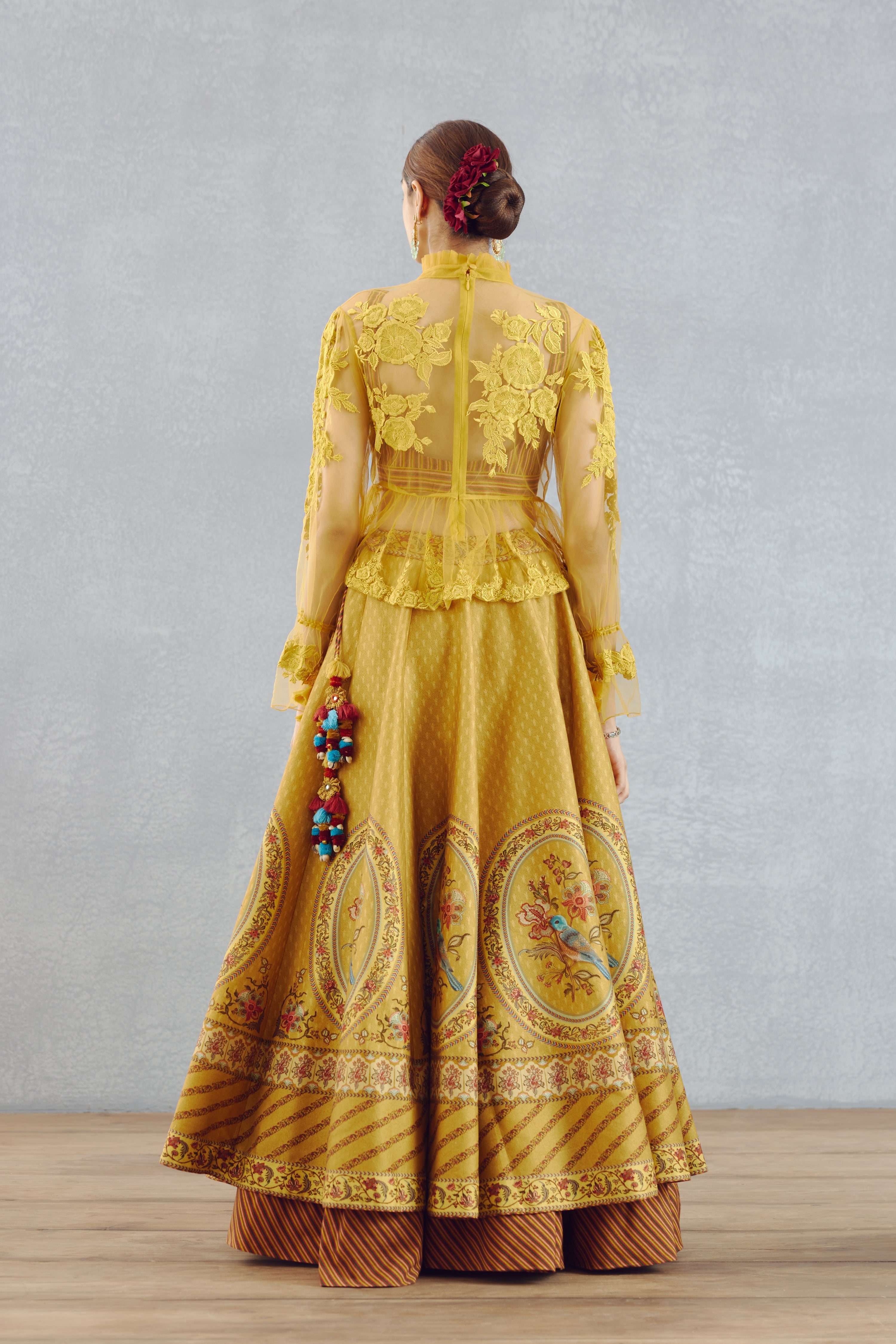 Shriya Pilgaonkar In Our Sunehra Poulami Lehenga Set