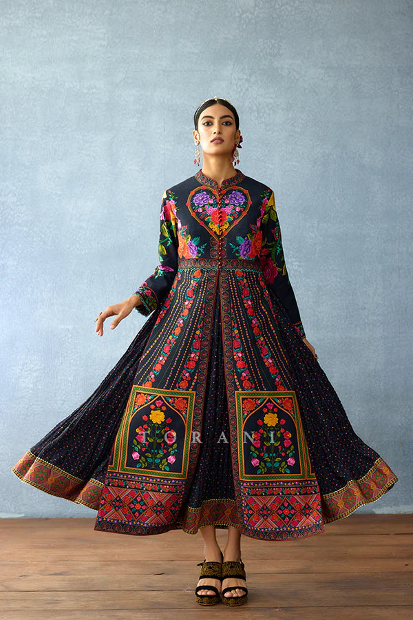 Tabu in our Dil Shaad Amara Jacket Set