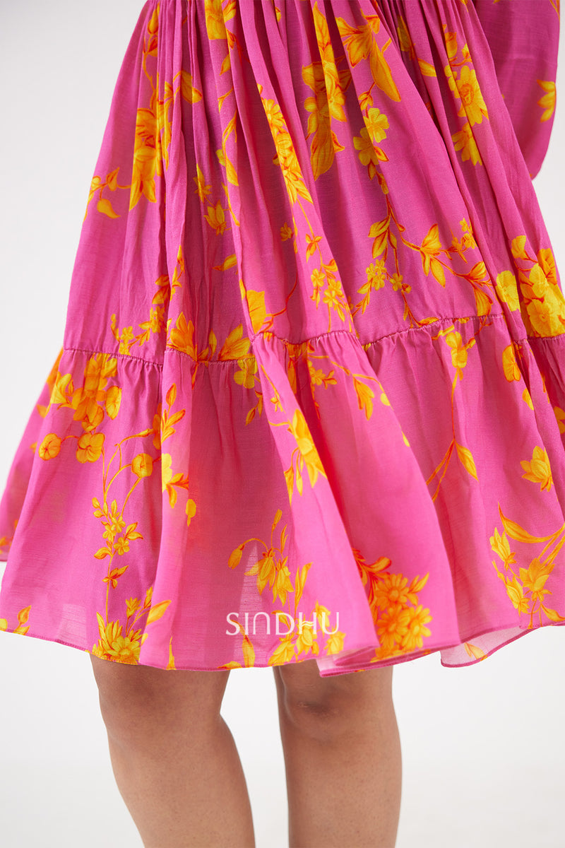Saira Short Dress