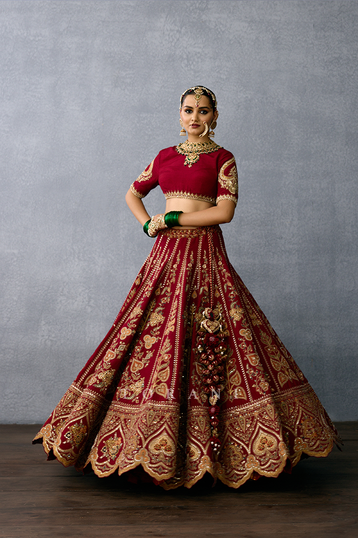 Shamse Malka Lehenga Set