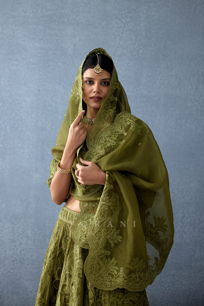 Bankuri Advika Odhni