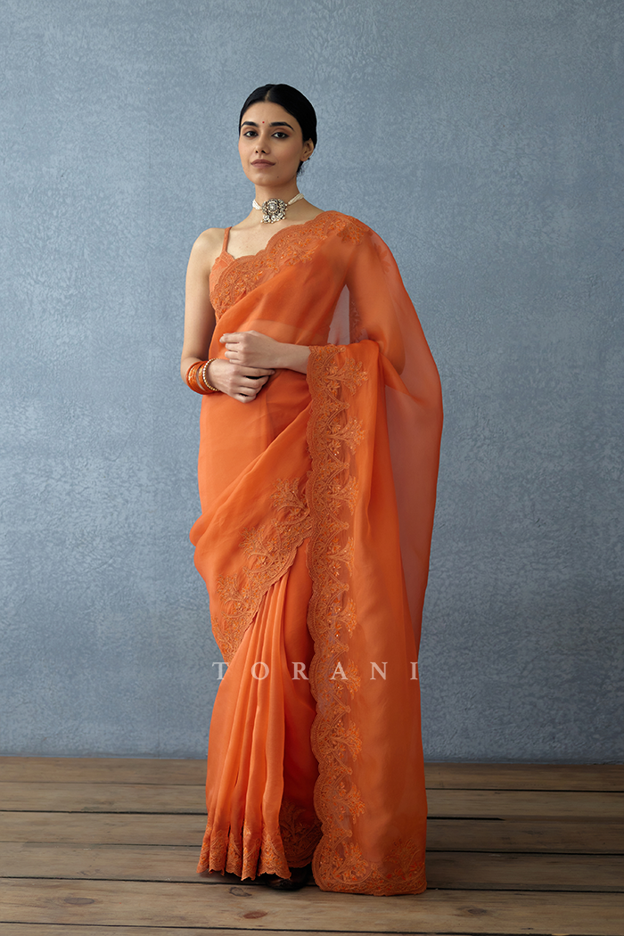 Kesari Damini Saree