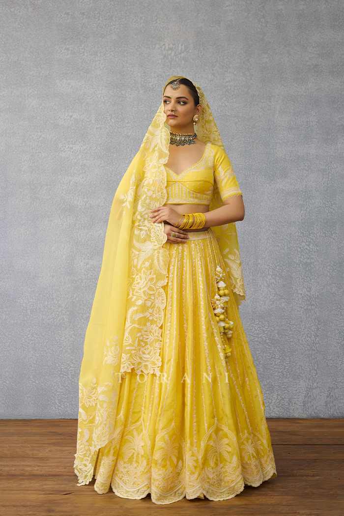 Kasmai Wrija Lehenga Set