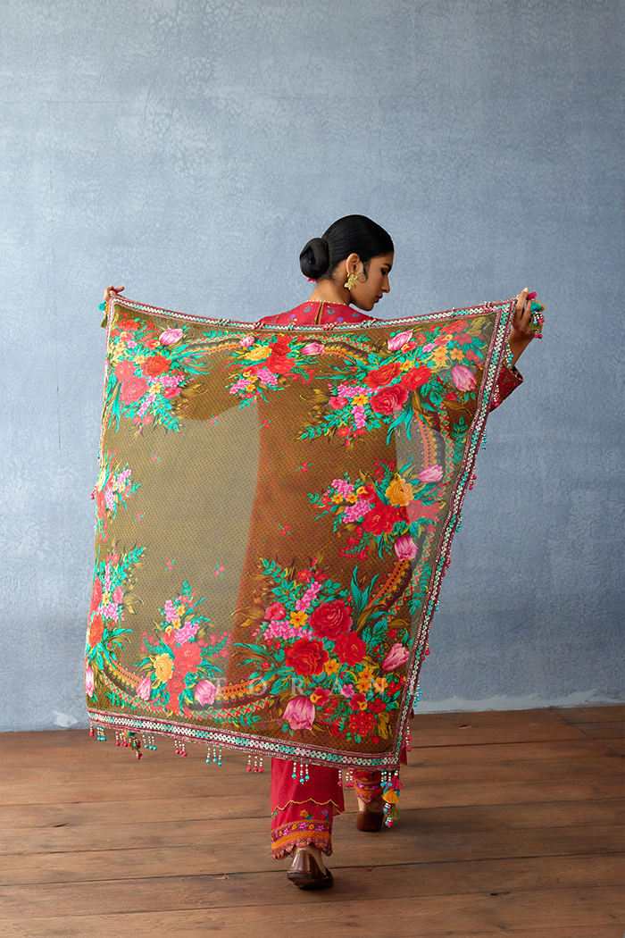 SALE - Dil Saaz Wael Scarf