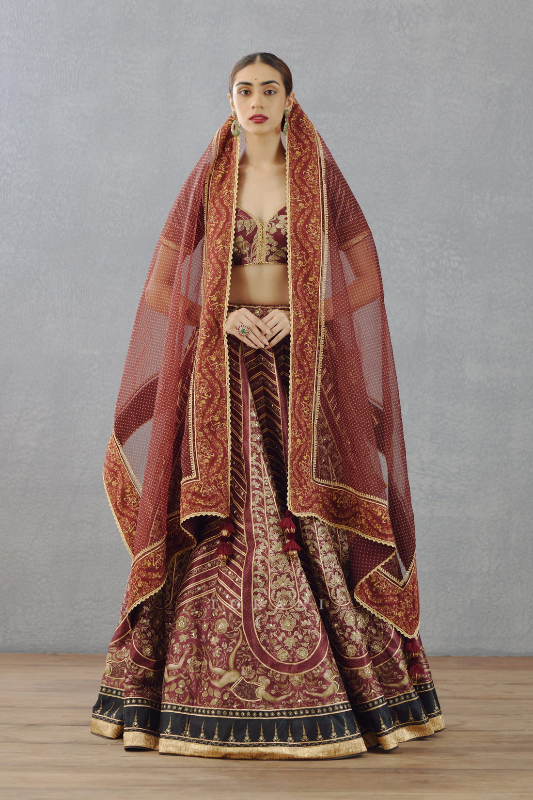 SALE - Gulnar Oorjita Lehenga Set