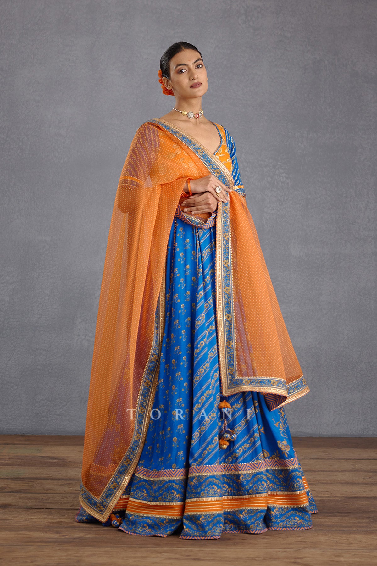 Rang Shyam Waheeda Anarkali Set