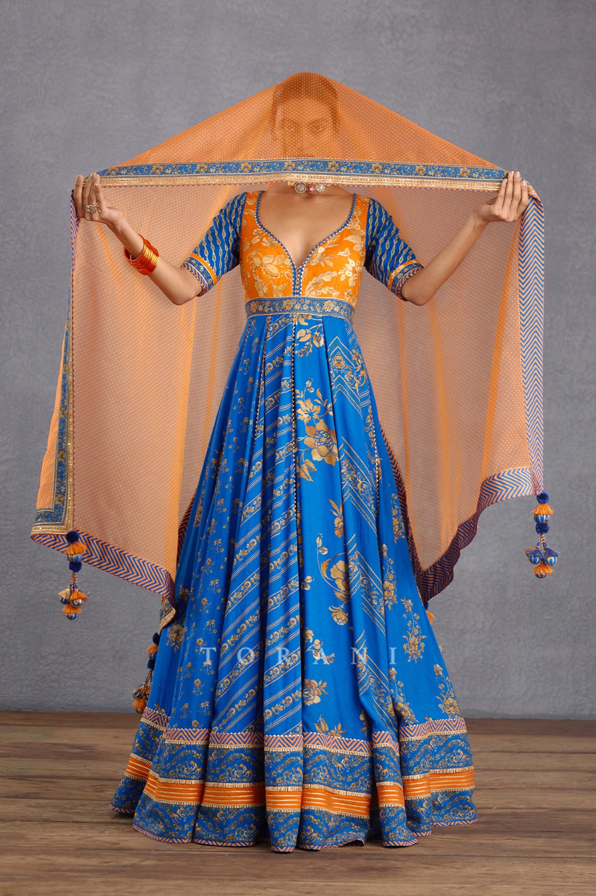 Rang Shyam Waheeda Anarkali Set