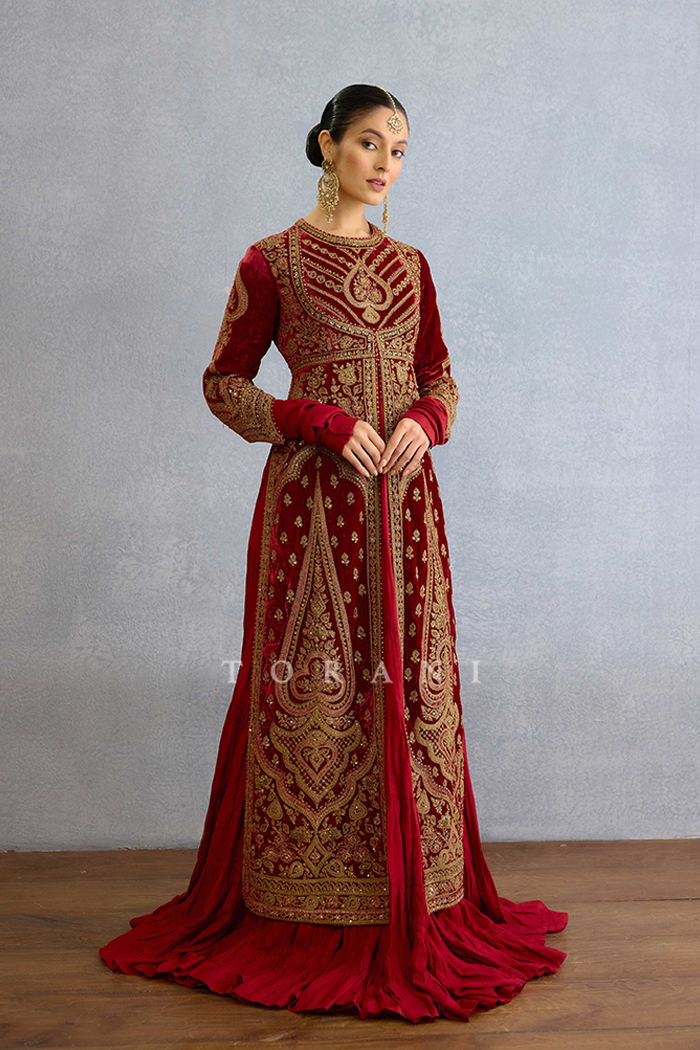 Shamse Vamika Jacket Set