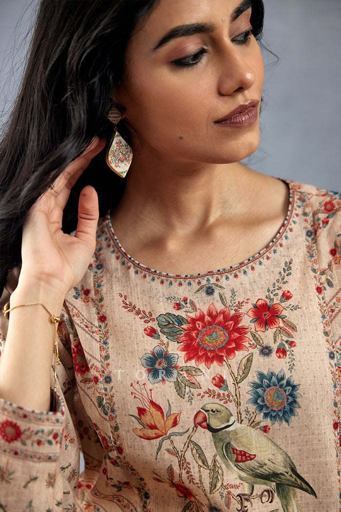 Badami Abhidah Kurta Set