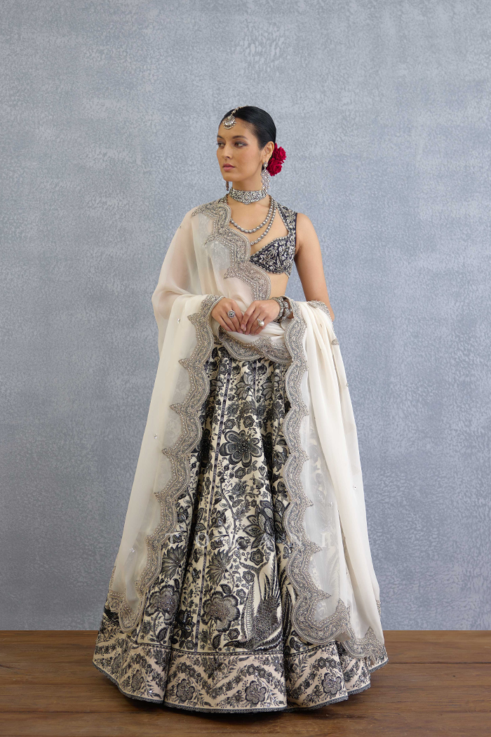 Kalamkari Vedaa Lehenga Set