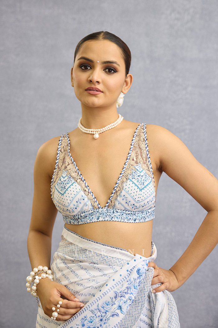 Neeli Gauraiya Rimita Blouse