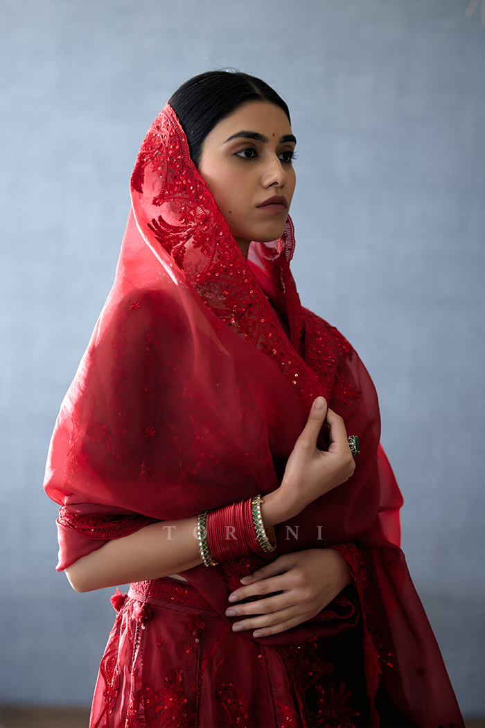 Gulmohar Advika Odhni