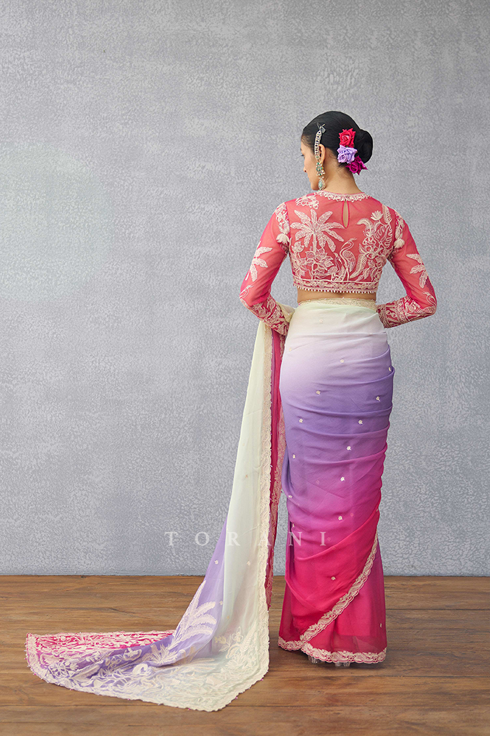 Gul-Shaam Indira Blouse