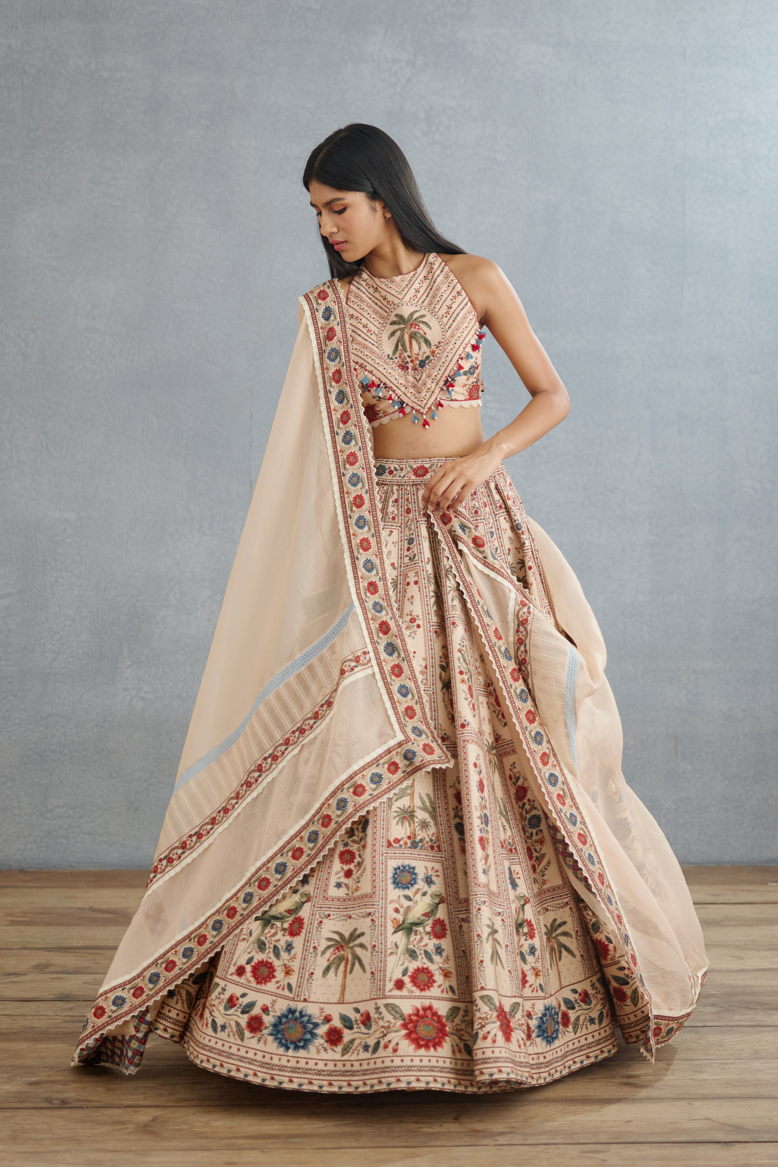 Badami Tarini Lehenga Set