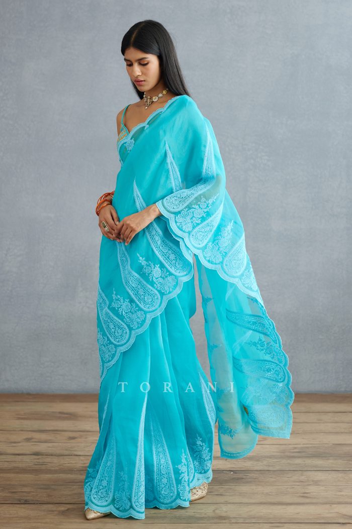Firoza Geetika Saree
