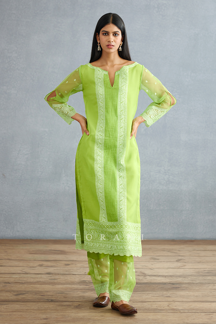 Angoori Abhra Kurta Set