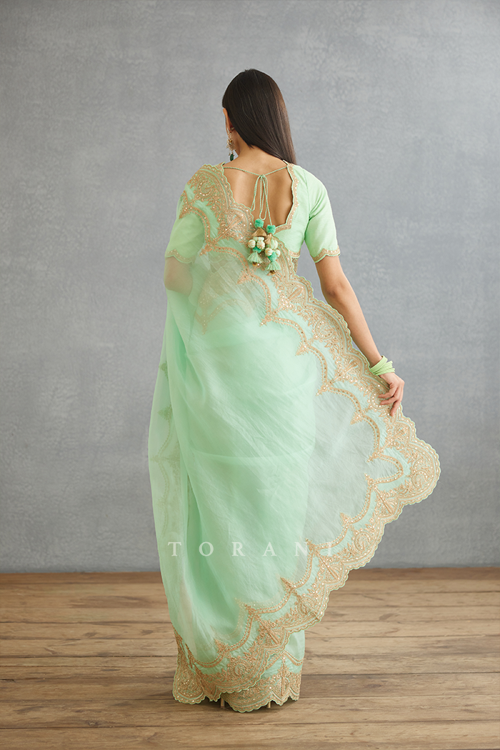 Gul-Neer Idika Saree