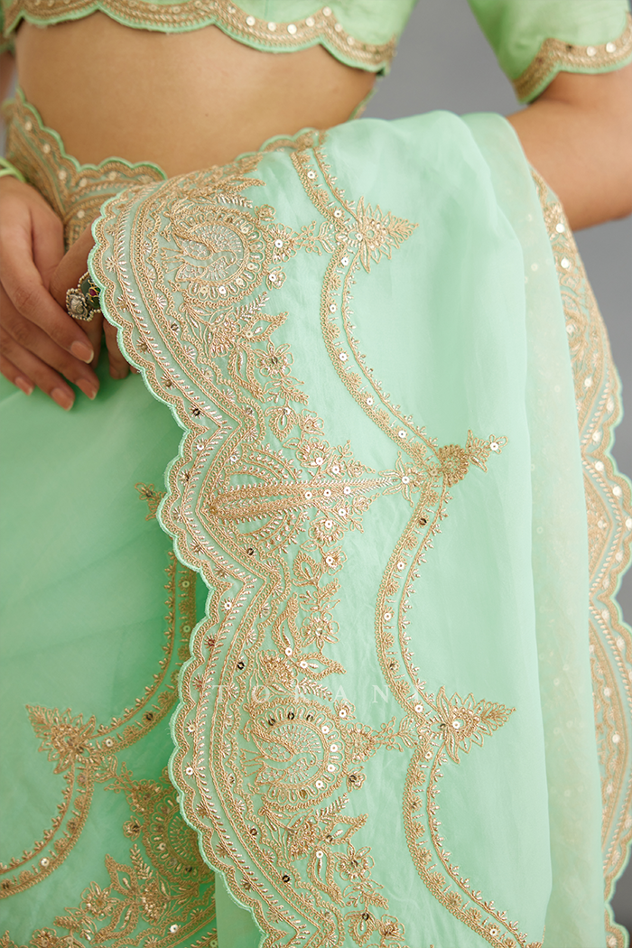 Gul-Neer Idika Saree