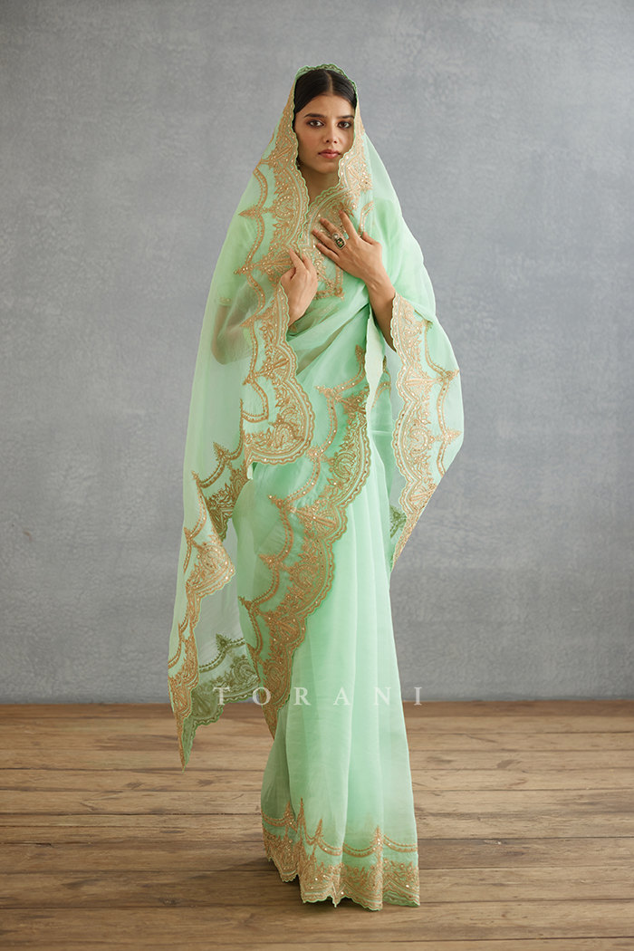 Gul-Neer Idika Saree