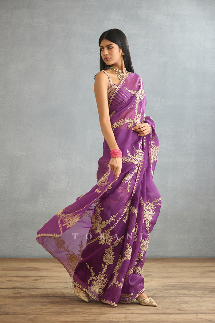 Gul-Rez Daavya Saree