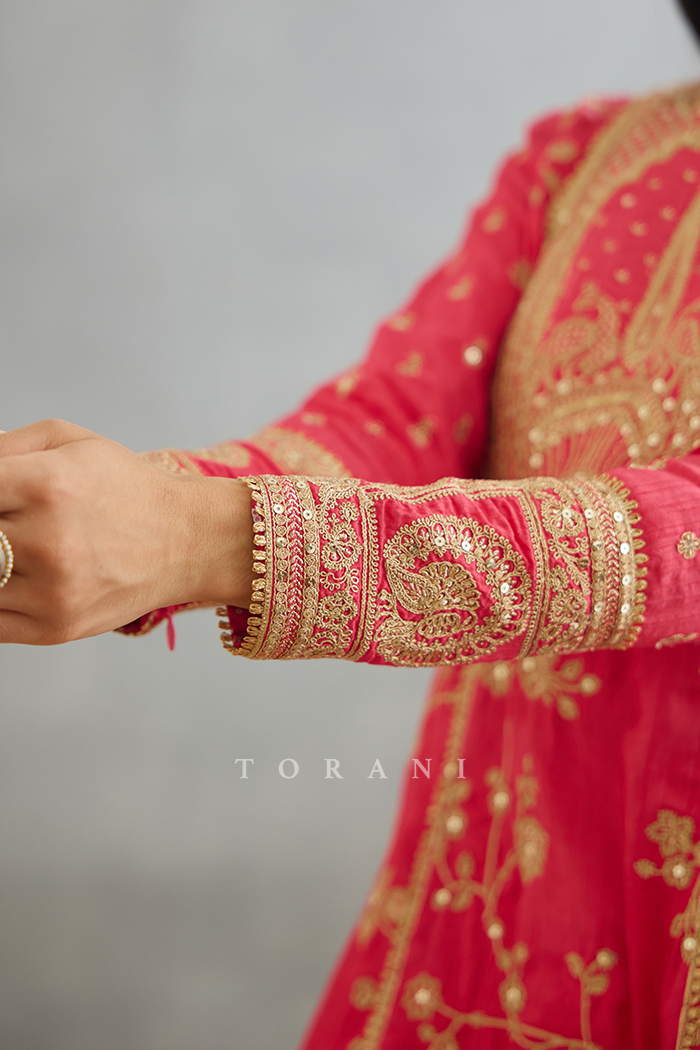 Gul-Kand Meera Sharara Set