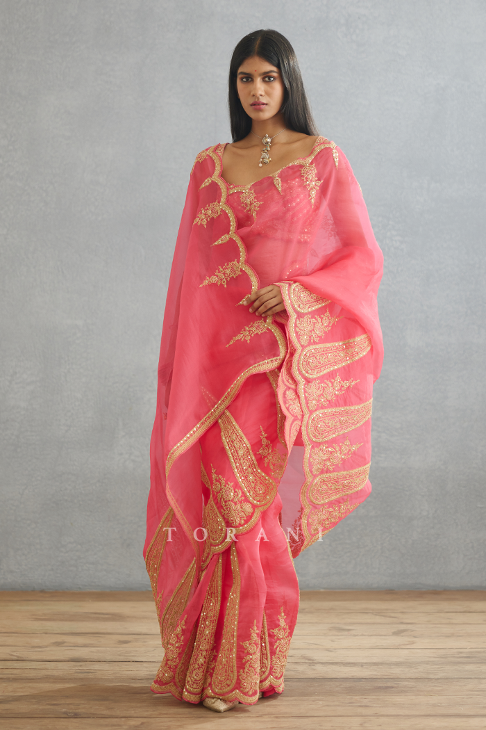 Gul-Kand Geetika Saree