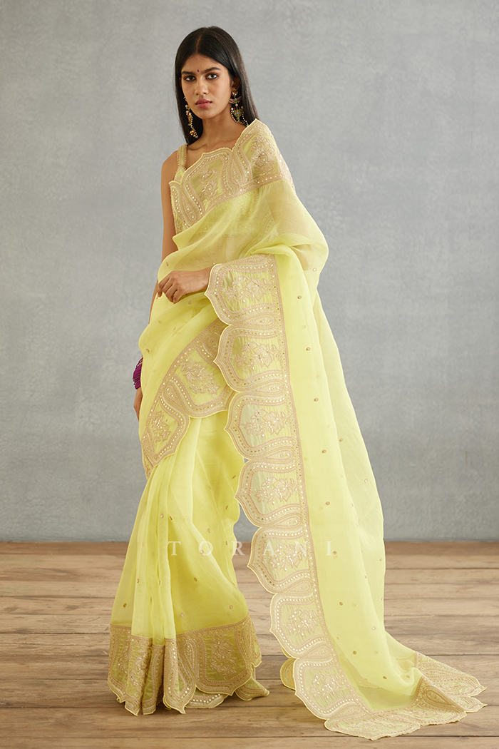 Gul-Mina Yashaswini Saree