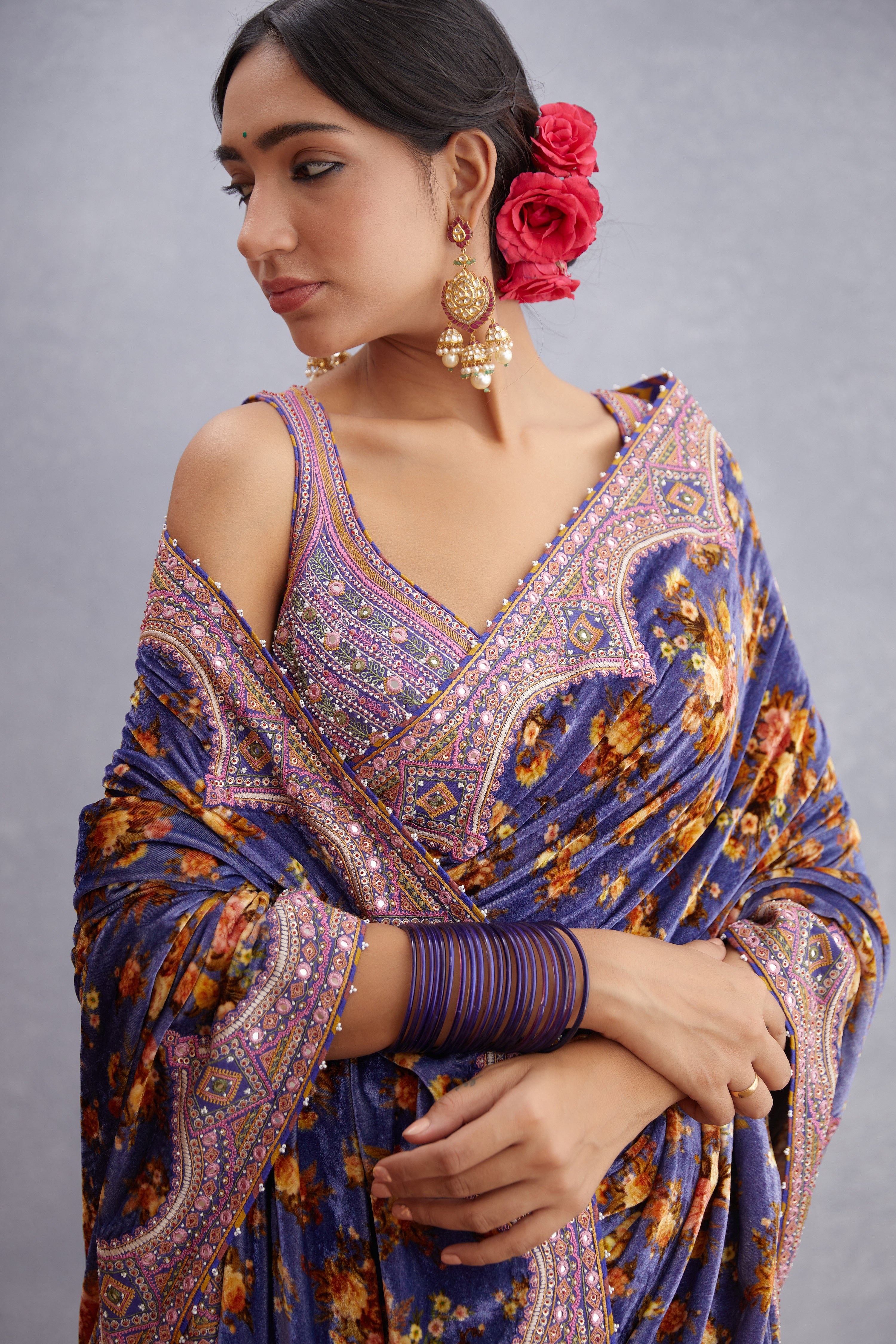 Jamuni Guldabri Saree